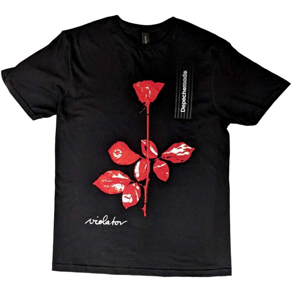 Depeche Mode Unisex Adult Violator T-Shirt / Black